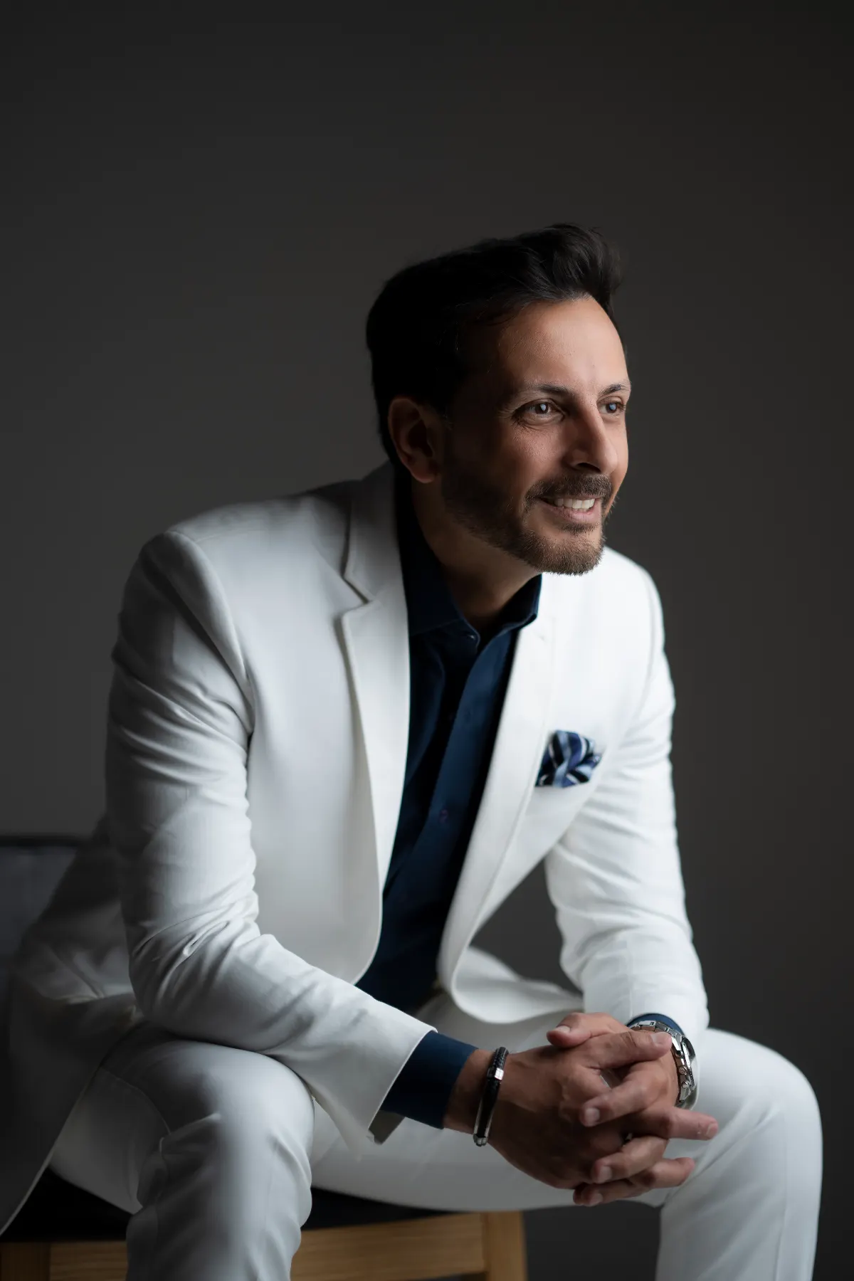 Dr. Mário Ferraz, retrato sentado